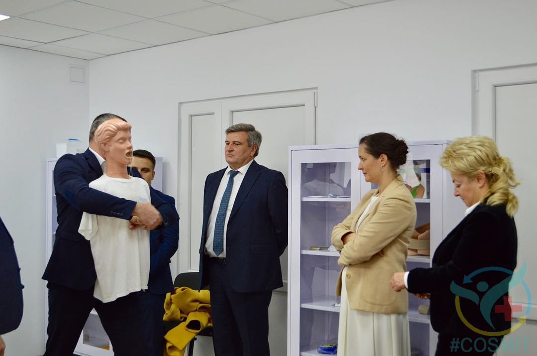 Візит Міністра охорони здоров‘я України - Зоряна Скалецька. Симуляційний центр БДМУ COSMIT