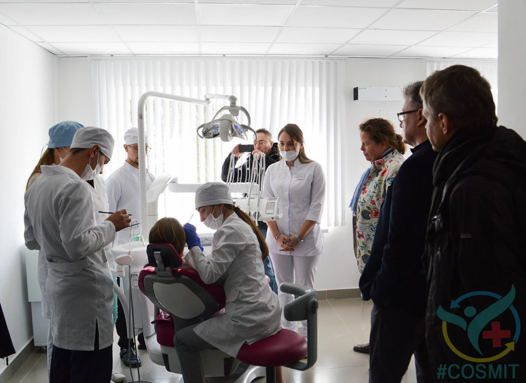 Візит спікерів Осінньої медичної школи Симуляційний центр БДМУ COSMIT