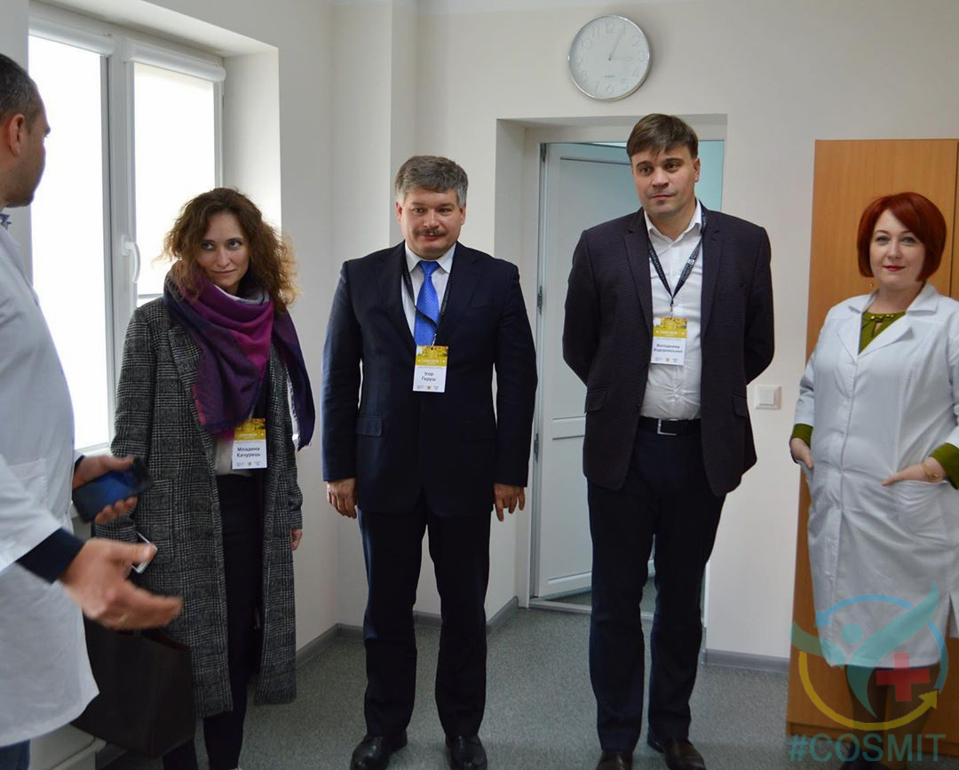 Візит заступника Міністра охорони здоров‘я Младена Качурець Симуляційний центр БДМУ COSMIT