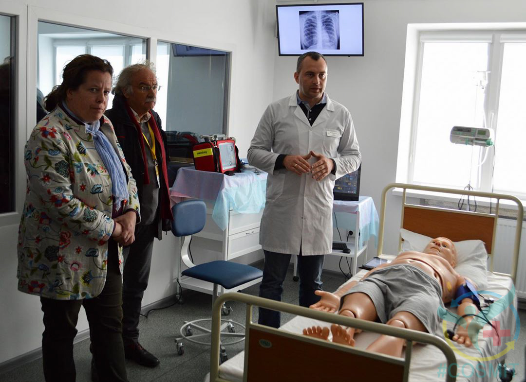 Візит спікерів Осінньої медичної школи Симуляційний центр БДМУ COSMIT