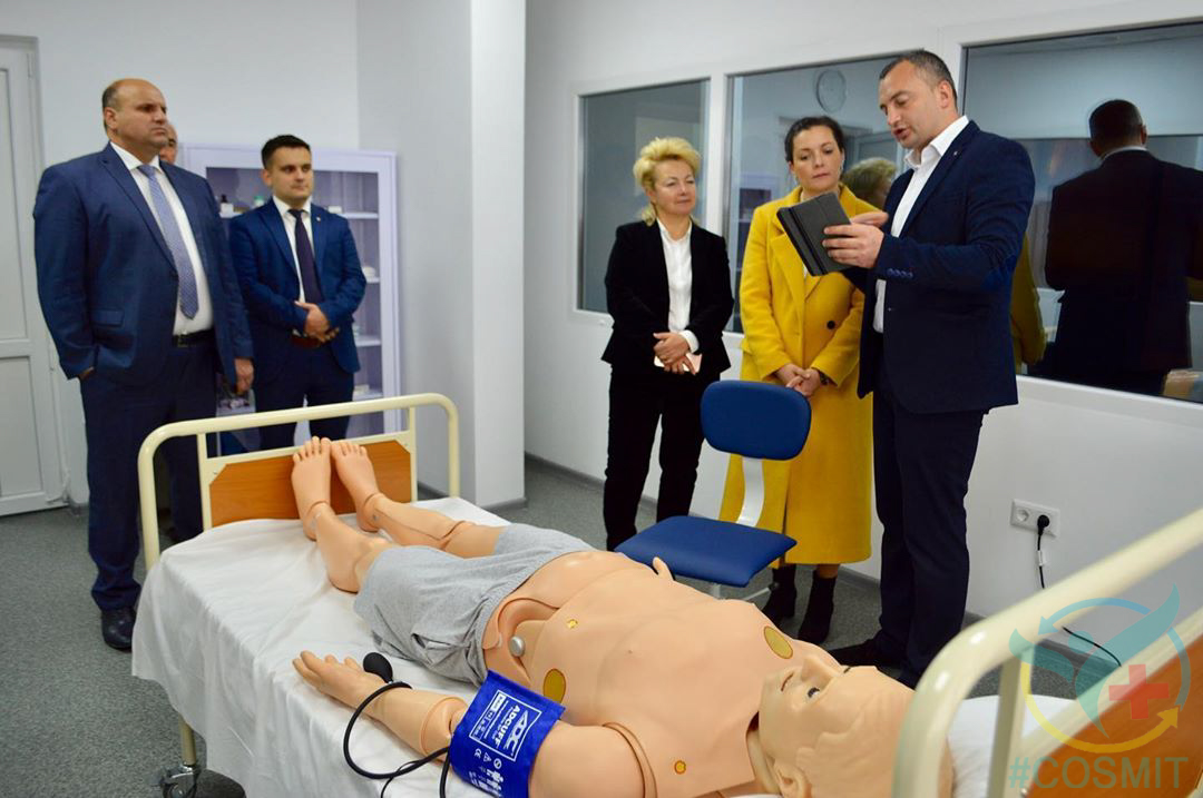 Візит Міністра охорони здоров‘я України - Зоряна Скалецька. Симуляційний центр БДМУ COSMIT