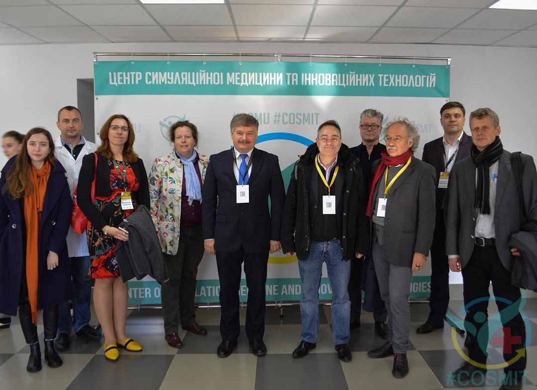 Візит спікерів Осінньої медичної школи Симуляційний центр БДМУ COSMIT