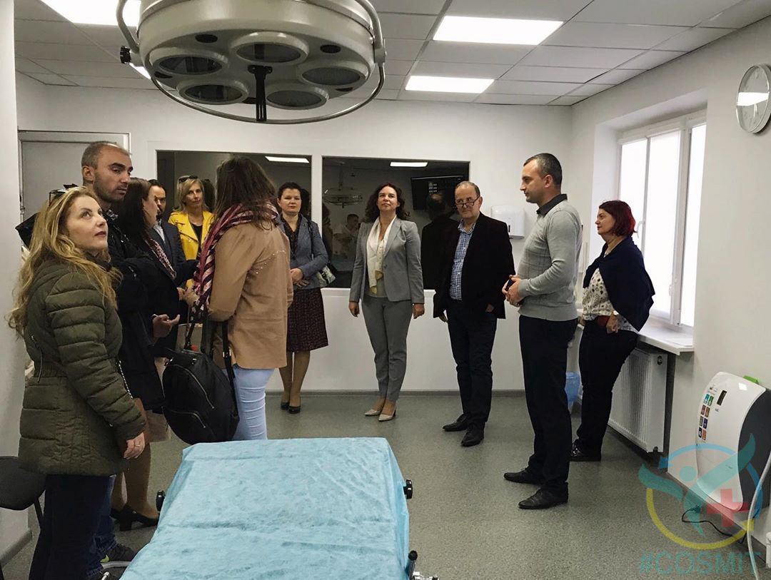В рамках спільної українсько-румунської міжнародної конференції «Повітря немає кордонів. Здорові легені - запорука процвітання нації» Симуляційний центр БДМУ COSMIT