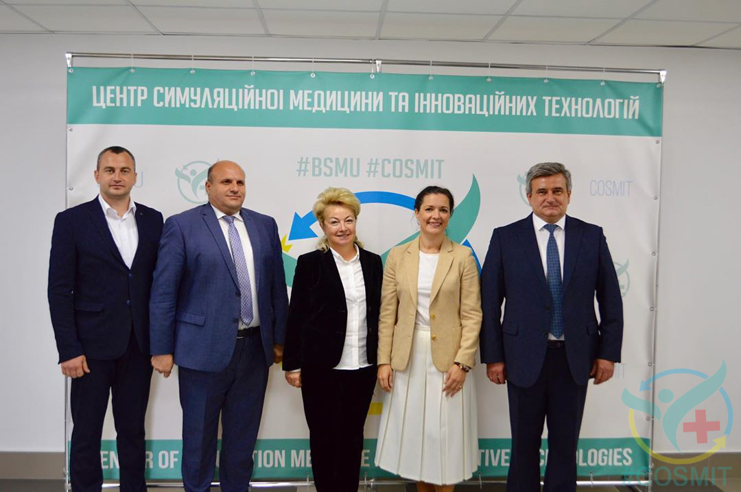 Візит Міністра охорони здоров‘я України - Зоряна Скалецька. Симуляційний центр БДМУ COSMIT