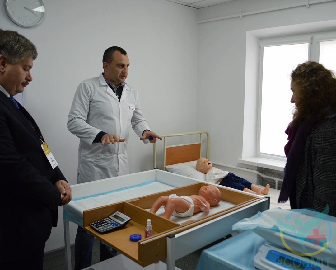 Візит заступника Міністра охорони здоров‘я Младена Качурець Симуляційний центр БДМУ COSMIT