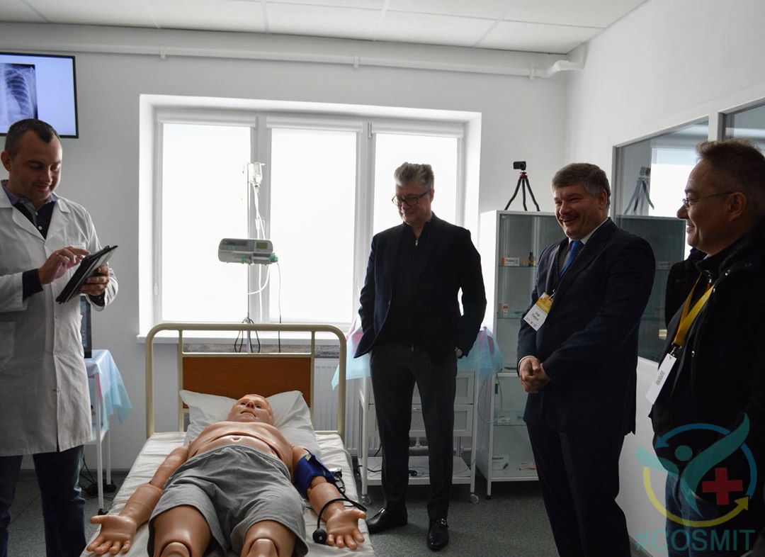 Візит спікерів Осінньої медичної школи Симуляційний центр БДМУ COSMIT