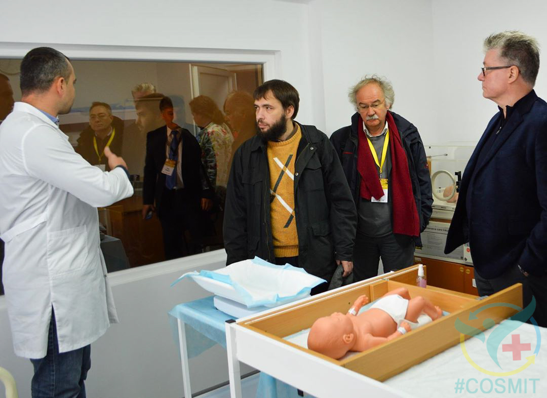 Візит спікерів Осінньої медичної школи Симуляційний центр БДМУ COSMIT