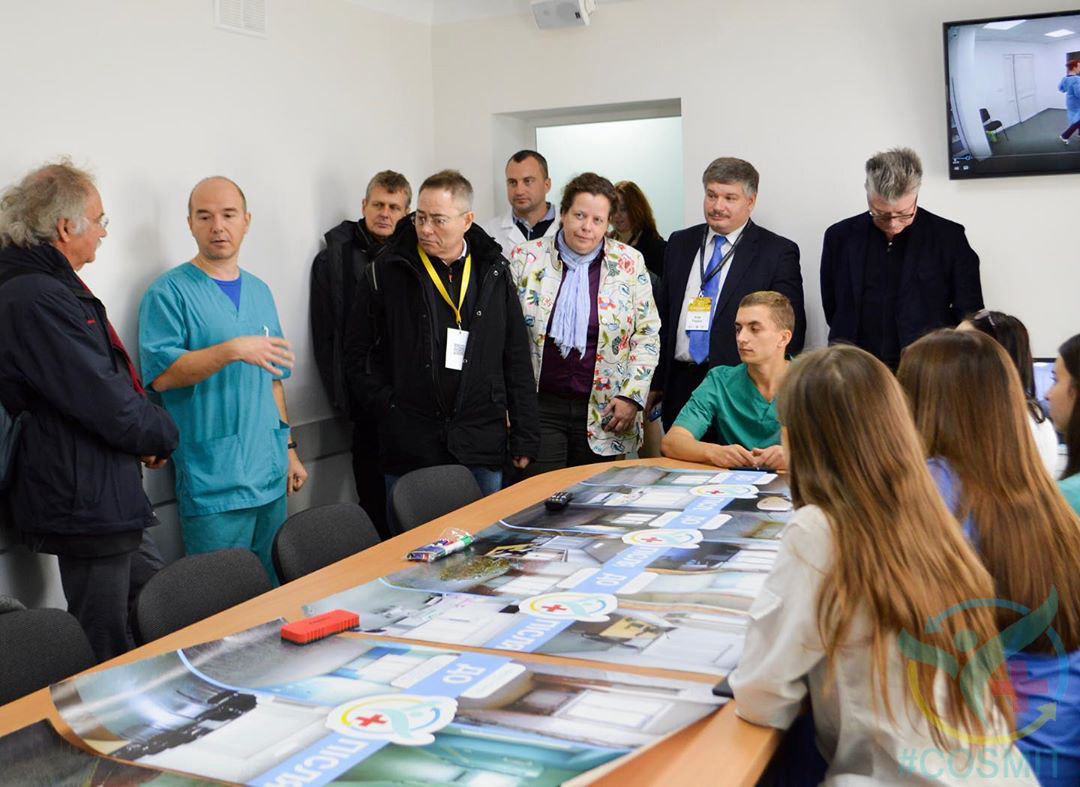 Візит спікерів Осінньої медичної школи Симуляційний центр БДМУ COSMIT