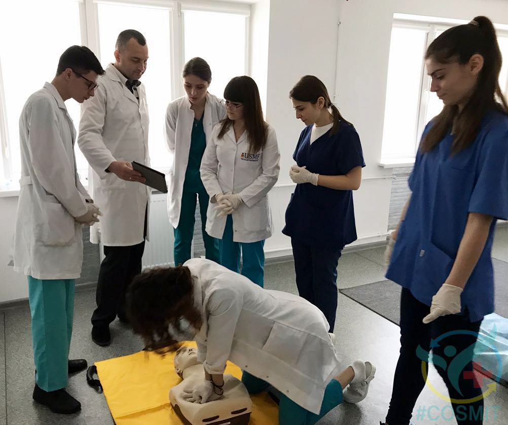 Зустріч з студентами Кишинівського медичного університету ім. М. ТестеміцануСимуляційний центр БДМУ COSMIT 1