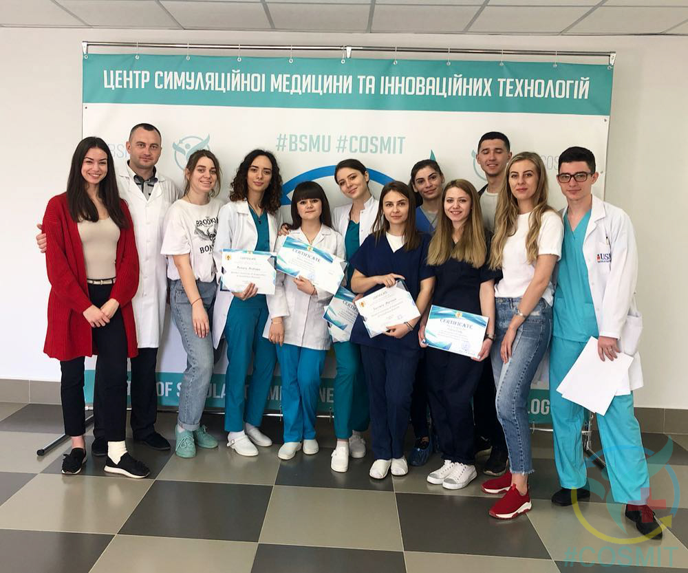 Зустріч з студентами Кишинівського медичного університету ім. М. ТестеміцануСимуляційний центр БДМУ COSMIT 3